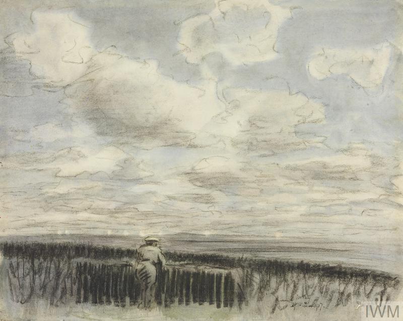 The bombardment of Gaza James McBey IWM1508