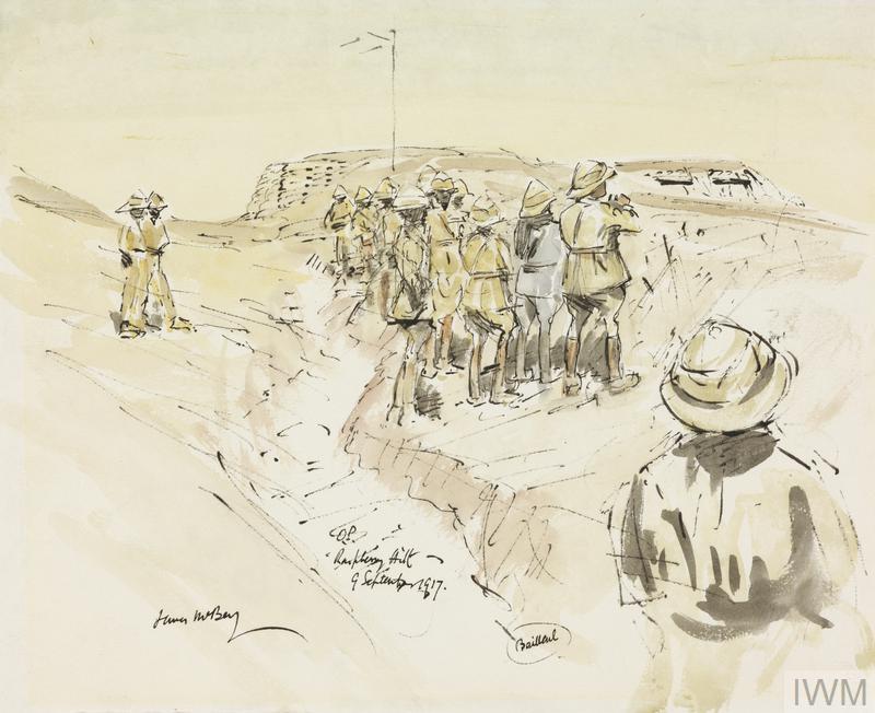 Gen Allenby watching bombardment Gaza 1704