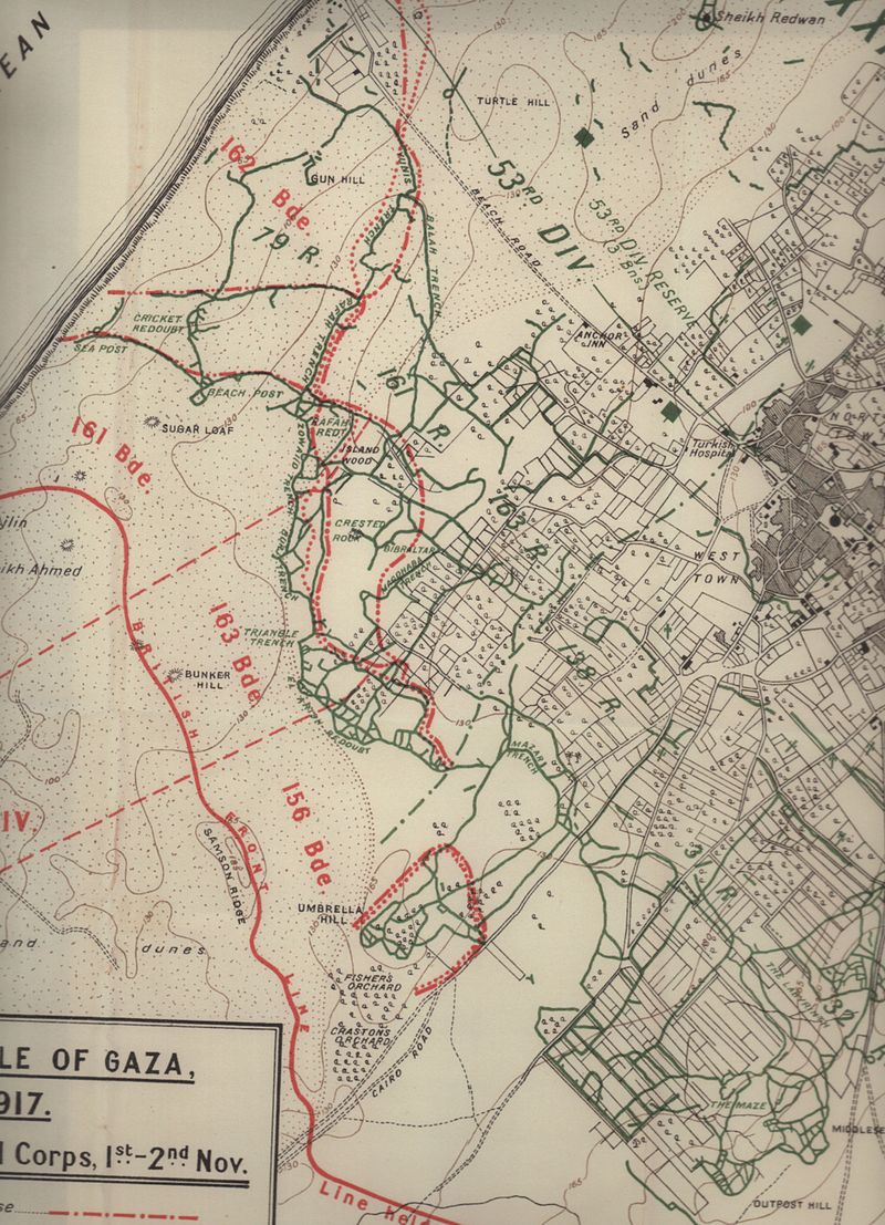 3rd Gaza Gun Hill 1-2 Nov