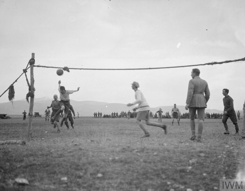 Army football Q32613 balkan front 1918